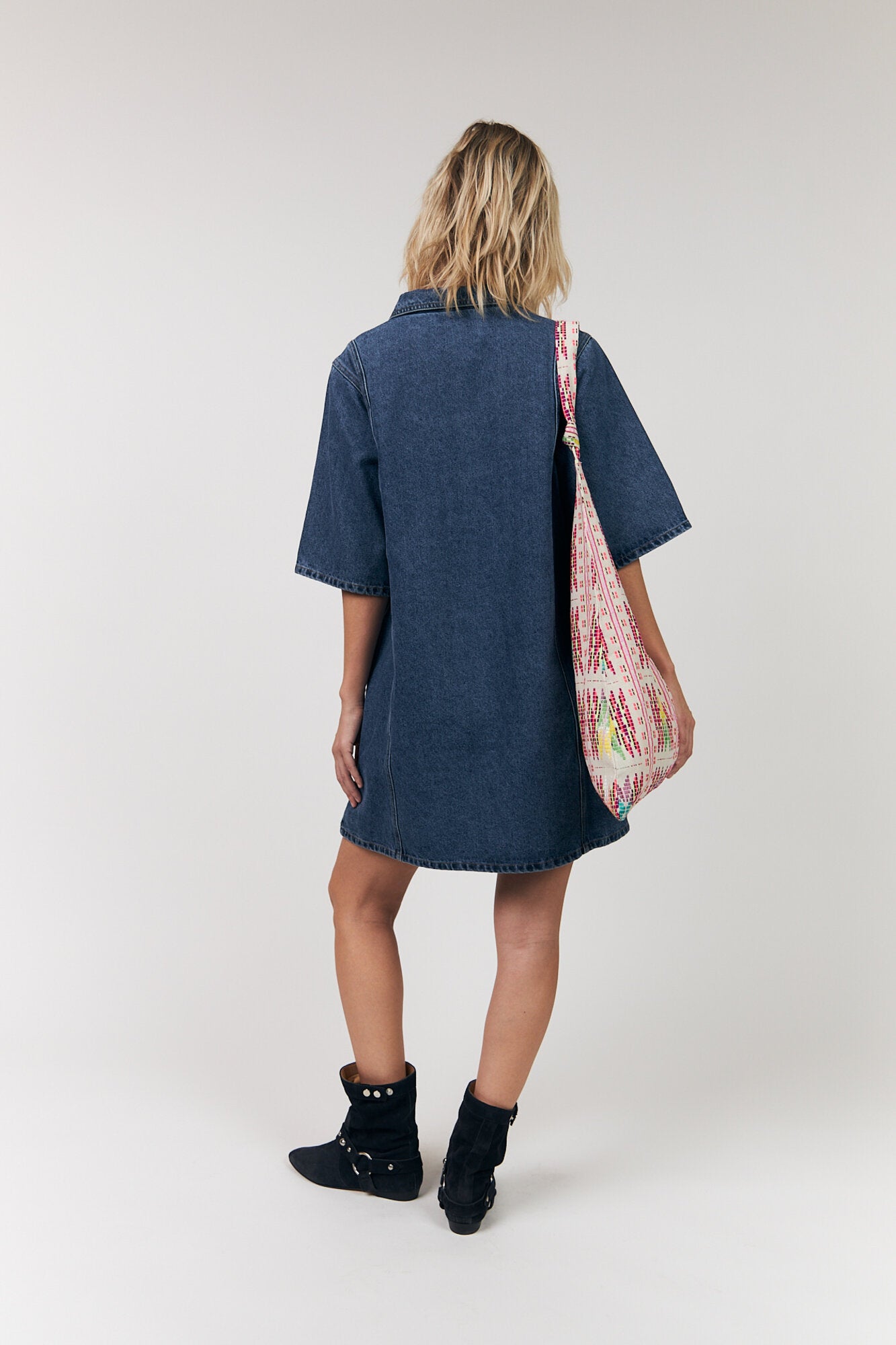 MolaLL denimkjole - blå